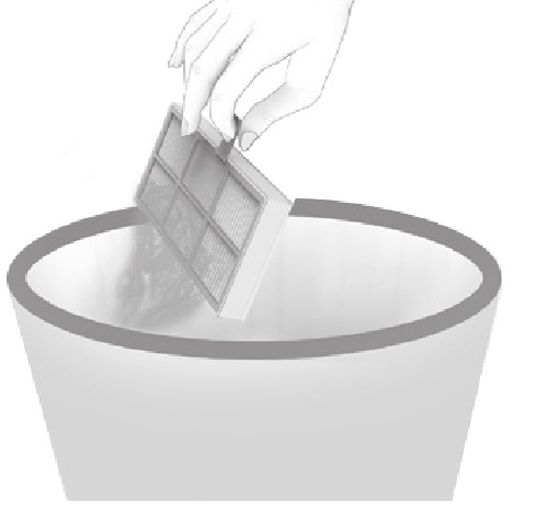 A szűrő tiszt&iacute;t&aacute;sa 2. l&eacute;p&eacute;s