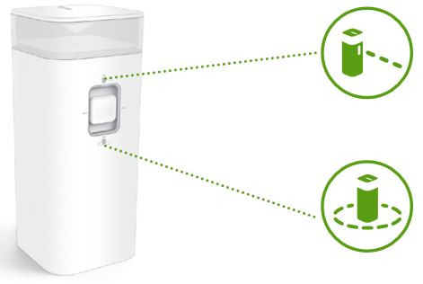 Kettős &uuml;zemm&oacute;d&uacute; Virtual Wall Barriers haszn&aacute;lata 1. l&eacute;p&eacute;s