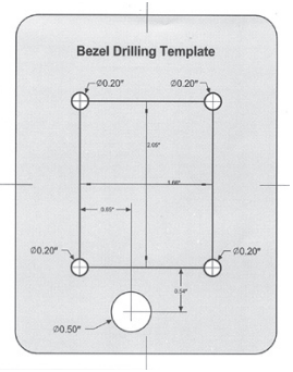 Bezel burg'ulash andozasi
