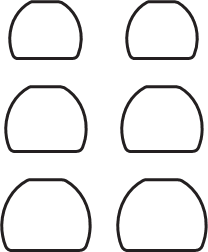 Paso 1 de las almohadillas para aud&iacute;fonos