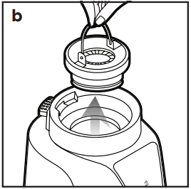 Puhdistus ja kunnossapito - Vaihe 2 - nosta yl&auml;mylly ulos kahvasta