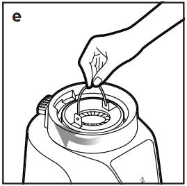 Puhdistus ja kunnossapito - Vaihe 5 - kierr&auml; kahvaa my&ouml;t&auml;p&auml;iv&auml;&auml;n