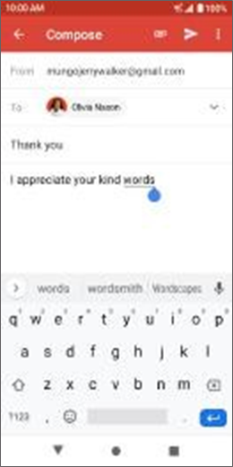 Krijimi dhe d&euml;rgimi i nj&euml; mesazhi email