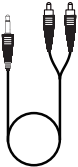 3.5mm-RCA audio kabel