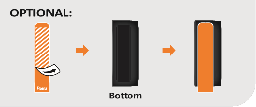 Instrucciones de la tira adhesiva