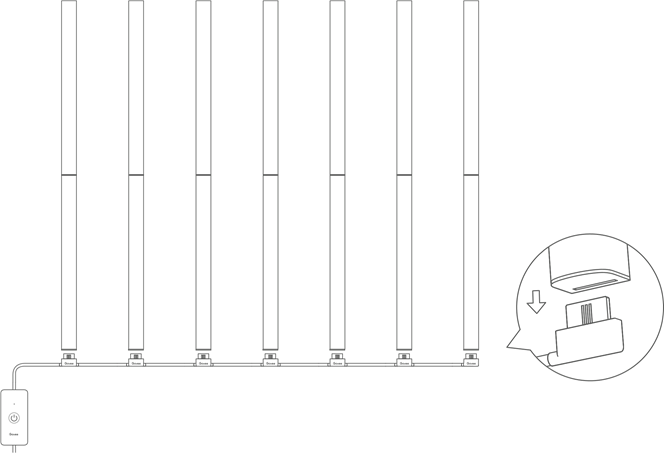 Қабырға шамын орнату 2-қадам