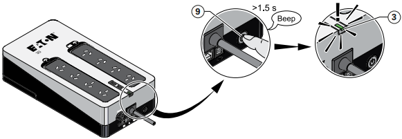 Conex&atilde;o do Bot&atilde;o ON/OFF