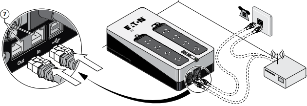 Conex&atilde;o de Prote&ccedil;&atilde;o contra Surtos