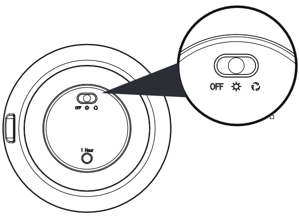 Жылы жарық режимі