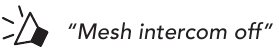 Izklop Mesh Intercom 2. korak