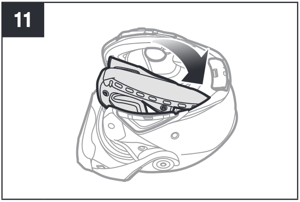 Instalaci&oacute;n en casco abatible Paso 11
