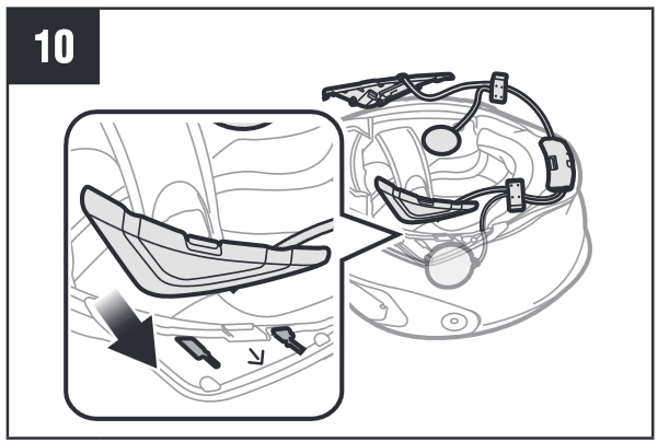 Instalaci&oacute;n en casco integral Paso 10