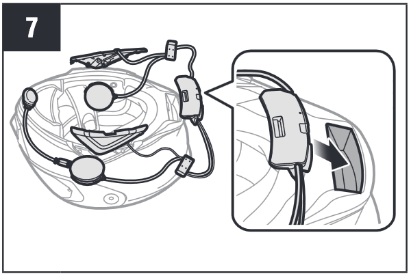 Instalaci&oacute;n en casco integral Paso 7