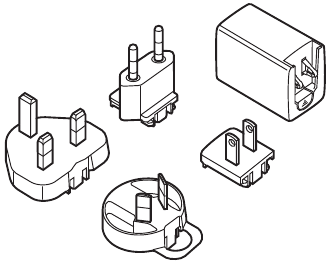 D&uuml;nya &Ccedil;apında USB Duvar Şarj Aleti