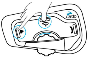 cardo - FREECOM 4+ - Bluetooth интерком жұптастыруын қалпына келтіру үшін