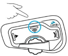 cardo - FREECOM 4+ - 1-шабандозбен байланысты бастау немесе аяқтау үшін