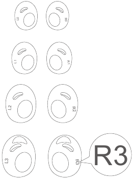 De oorvleugels vervangen stap 1
