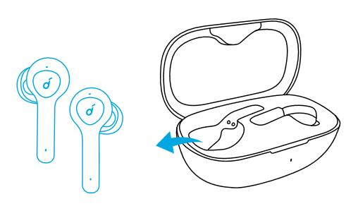 Krok 1 parowania Bluetooth z urządzeniem