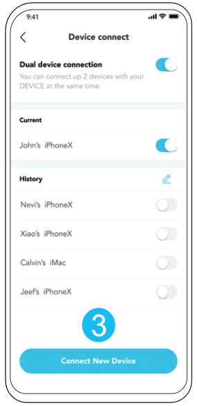 MULTIPOINT-VERBINDING Stap 5