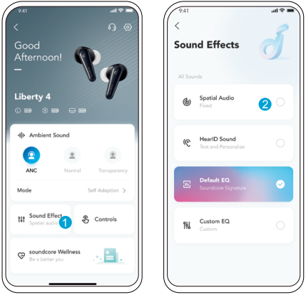 Paso 1 de audio espacial