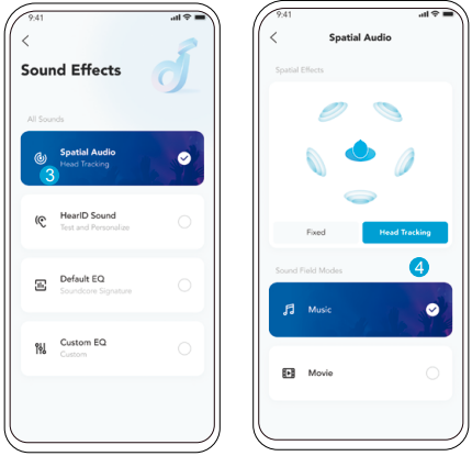Paso 2 de audio espacial