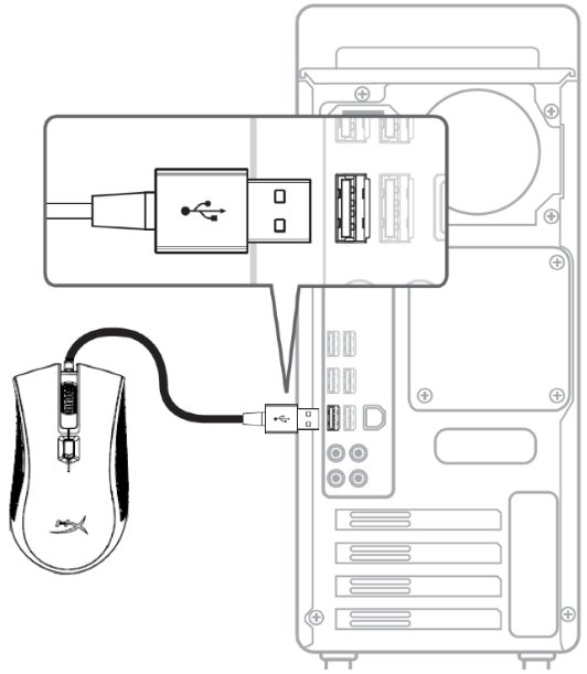 HyperX Pulsefire FPS Pro HX-MC003B - RGB Gaming Mouse Manual | ManualsLib