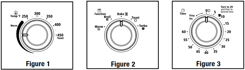 Aprendendo sobre seu forno de bancada Passo 2