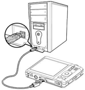Conexi&oacute;n de la c&aacute;mara a una PC
