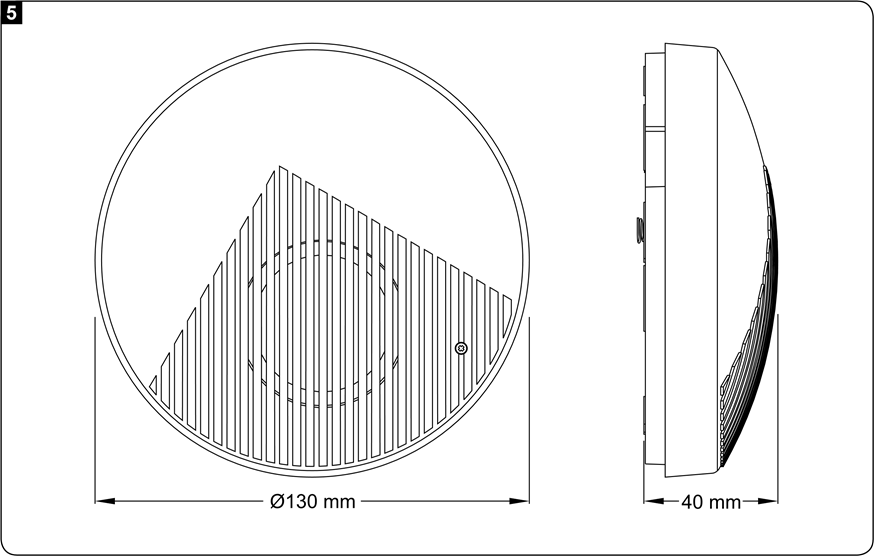 Сиренаның өлшемдері