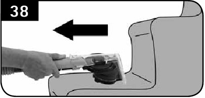 Cleaning Carpeted Stairs Step 2