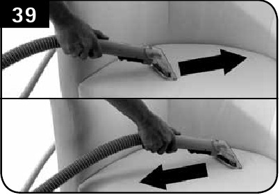 Cleaning Upholstery Step 1