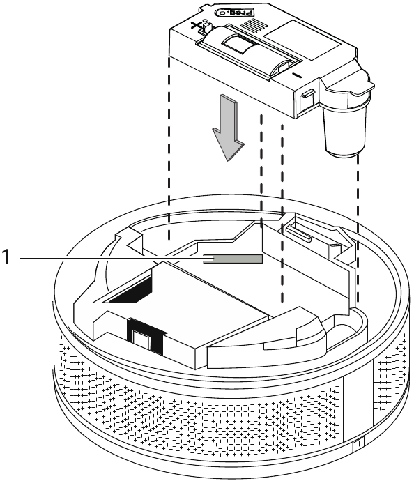 Inserting the radio module