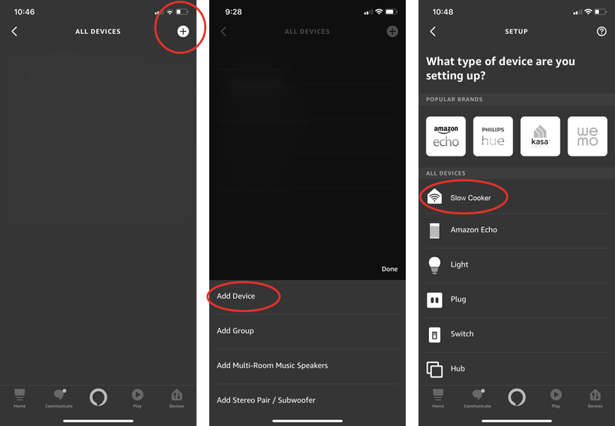 RĘCZNA KONFIGURACJA WOLNOWARU (SLOW COOKER) - Krok 1