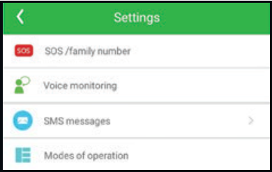 GARETT TRACKER APP - Settings - Part 1