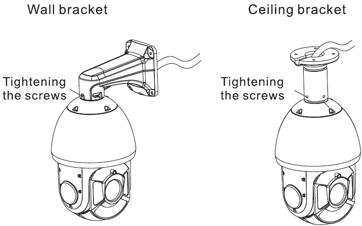 KROKY IN&Scaron;TAL&Aacute;CIE - Krok 2 - Upevnenie držiaka a kupoly
