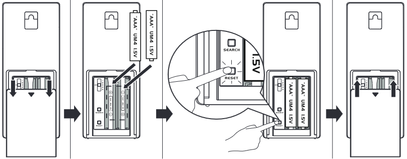 Elemek behelyez&eacute;se a t&aacute;voli hő&eacute;rz&eacute;kelőbe