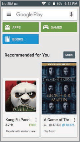 Acceder a Google Play