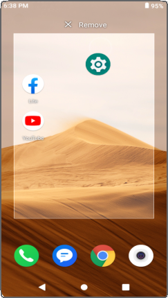 Personalizar - Organizar pantallas de inicio