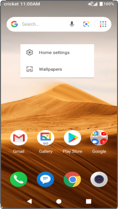 Personalizar - Establecer fondo de pantalla