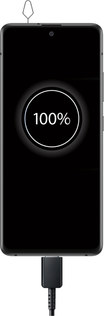 Telefon be&aacute;ll&iacute;t&aacute;sa - SIM/microSD k&aacute;rtya behelyez&eacute;se