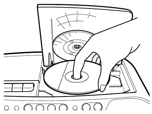 Lecture d'un CD/MP3 - &Eacute;tape 1