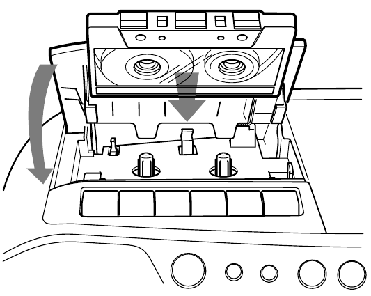 Lecture d'une cassette