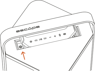 Aux 1: input tambahan universal 3,5 mm