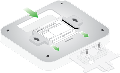 Montaggio a soffitto solido - Passo 2