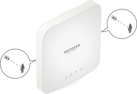 Montaggio a parete solida - Passo 2