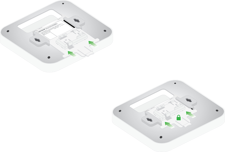 Montaggio su barra a T - Passo 1