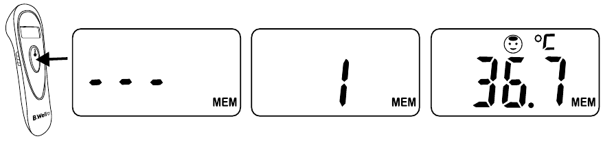 MEMORY FUNCTION - Memory Recall - Step 1