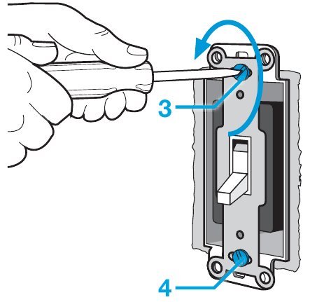 Dimmerni o'rnatish - 3-qadam