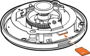 Para instalar o cart&atilde;o de mem&oacute;ria