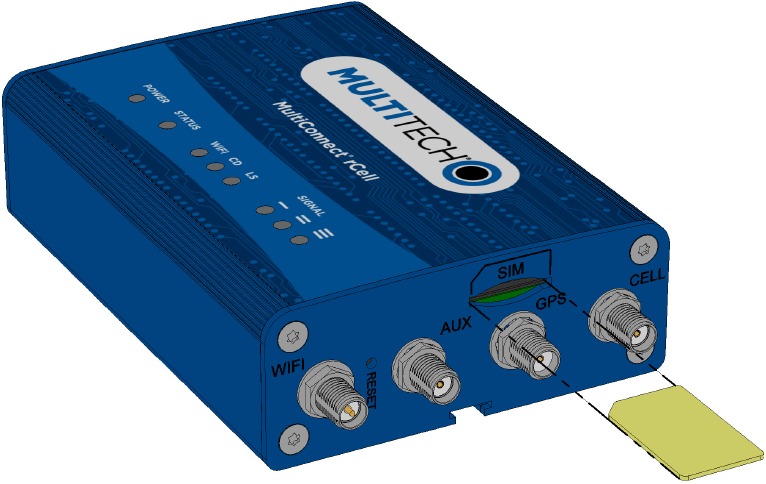 Instalarea unei cartele SIM